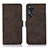 Custodia Portafoglio In Pelle Cover con Supporto D01Y per Oppo Reno8 T 4G Marrone