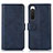 Custodia Portafoglio In Pelle Cover con Supporto D01Y per Sony Xperia 10 IV SO-52C