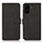 Custodia Portafoglio In Pelle Cover con Supporto D01Y per Xiaomi Poco C65 Nero