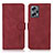 Custodia Portafoglio In Pelle Cover con Supporto D01Y per Xiaomi Poco F5 5G Rosso