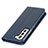 Custodia Portafoglio In Pelle Cover con Supporto D03T per Samsung Galaxy S21 FE 5G