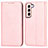 Custodia Portafoglio In Pelle Cover con Supporto D03T per Samsung Galaxy S21 Plus 5G