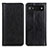 Custodia Portafoglio In Pelle Cover con Supporto D03Y per Google Pixel 7a 5G Nero