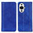 Custodia Portafoglio In Pelle Cover con Supporto D03Y per Huawei Nova 11 Ultra Blu