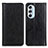 Custodia Portafoglio In Pelle Cover con Supporto D03Y per Motorola Moto Edge X30 5G Nero