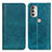 Custodia Portafoglio In Pelle Cover con Supporto D03Y per Motorola Moto G51 5G