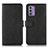 Custodia Portafoglio In Pelle Cover con Supporto D03Y per Nokia G310 5G Nero