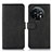 Custodia Portafoglio In Pelle Cover con Supporto D03Y per OnePlus 11 5G Nero