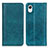 Custodia Portafoglio In Pelle Cover con Supporto D03Y per Samsung Galaxy A23 5G SC-56C Verde