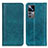 Custodia Portafoglio In Pelle Cover con Supporto D03Y per Xiaomi Mi 12T Pro 5G Verde