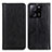 Custodia Portafoglio In Pelle Cover con Supporto D03Y per Xiaomi Redmi K60 Ultra 5G Nero