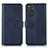 Custodia Portafoglio In Pelle Cover con Supporto D03Y per Xiaomi Redmi Note 11 4G (2022)