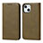 Custodia Portafoglio In Pelle Cover con Supporto D04T per Apple iPhone 15 Plus