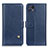 Custodia Portafoglio In Pelle Cover con Supporto D04Y per Motorola Moto G50 5G Blu