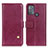 Custodia Portafoglio In Pelle Cover con Supporto D04Y per Motorola Moto G50 Viola