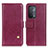 Custodia Portafoglio In Pelle Cover con Supporto D04Y per OnePlus Nord N200 5G Viola