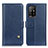 Custodia Portafoglio In Pelle Cover con Supporto D04Y per Oppo A95 5G Blu