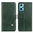 Custodia Portafoglio In Pelle Cover con Supporto D04Y per Realme GT Neo 3T 5G Verde