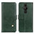 Custodia Portafoglio In Pelle Cover con Supporto D04Y per Sony Xperia PRO-I Verde