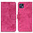 Custodia Portafoglio In Pelle Cover con Supporto D05Y per Motorola Moto G50 5G Rosa Caldo