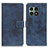 Custodia Portafoglio In Pelle Cover con Supporto D05Y per OnePlus 10 Pro 5G Blu