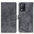 Custodia Portafoglio In Pelle Cover con Supporto D05Y per Realme 8s 5G Grigio