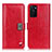 Custodia Portafoglio In Pelle Cover con Supporto D06Y per Oppo A55S 5G Rosso