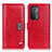 Custodia Portafoglio In Pelle Cover con Supporto D06Y per Oppo A74 5G Rosso