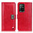 Custodia Portafoglio In Pelle Cover con Supporto D06Y per Oppo Reno5 Z 5G Rosso