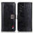 Custodia Portafoglio In Pelle Cover con Supporto D06Y per Samsung Galaxy S21 Ultra 5G Nero