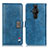 Custodia Portafoglio In Pelle Cover con Supporto D06Y per Sony Xperia PRO-I Blu