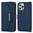 Custodia Portafoglio In Pelle Cover con Supporto D07T per Apple iPhone 13 Pro