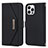 Custodia Portafoglio In Pelle Cover con Supporto D07T per Apple iPhone 13 Pro Max