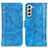 Custodia Portafoglio In Pelle Cover con Supporto D07Y per Samsung Galaxy S21 FE 5G
