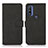 Custodia Portafoglio In Pelle Cover con Supporto D08Y per Motorola Moto G Pure Nero