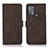 Custodia Portafoglio In Pelle Cover con Supporto D08Y per Motorola Moto G50 Marrone