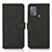 Custodia Portafoglio In Pelle Cover con Supporto D08Y per Motorola Moto G50 Nero