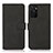 Custodia Portafoglio In Pelle Cover con Supporto D08Y per Oppo A55S 5G Nero