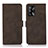 Custodia Portafoglio In Pelle Cover con Supporto D08Y per Oppo A74 4G Marrone