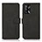 Custodia Portafoglio In Pelle Cover con Supporto D08Y per Oppo A74 4G Nero