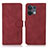 Custodia Portafoglio In Pelle Cover con Supporto D08Y per Oppo Reno9 5G Rosso