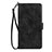 Custodia Portafoglio In Pelle Cover con Supporto D09T per Samsung Galaxy S21 Plus 5G Nero