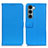 Custodia Portafoglio In Pelle Cover con Supporto D09Y per Motorola Moto Edge S30 5G Cielo Blu