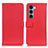 Custodia Portafoglio In Pelle Cover con Supporto D09Y per Motorola Moto Edge S30 5G Rosso