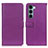 Custodia Portafoglio In Pelle Cover con Supporto D09Y per Motorola Moto Edge S30 5G Viola