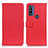 Custodia Portafoglio In Pelle Cover con Supporto D09Y per Motorola Moto G Pure Rosso
