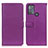 Custodia Portafoglio In Pelle Cover con Supporto D09Y per Motorola Moto G50 Viola