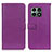 Custodia Portafoglio In Pelle Cover con Supporto D09Y per OnePlus 10 Pro 5G Viola