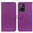 Custodia Portafoglio In Pelle Cover con Supporto D09Y per Oppo A94 5G Viola