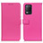 Custodia Portafoglio In Pelle Cover con Supporto D09Y per Realme 8 5G Rosa Caldo